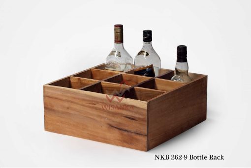 Bottle Rack Wooden